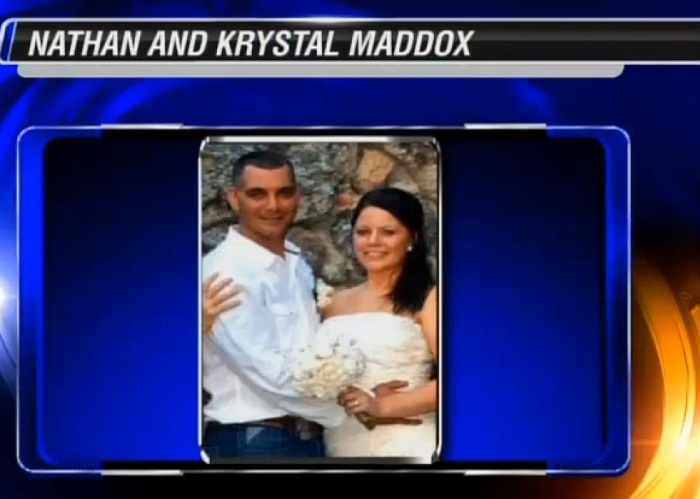 Nathan Bradley Maddox, 35, and his wife, Krystal Renee Maddox, 31, of Texas, were shot on Jan. 18, 2014, while leaving the church where the couple had been visiting Nathan's daughter.