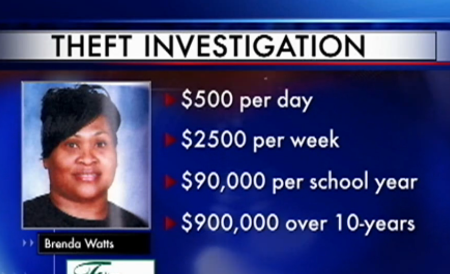 Ex-cafeteria manager, Brenda Watts.