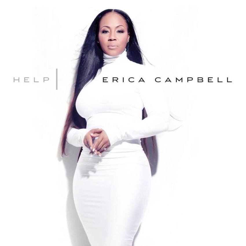 Gospel singer Erica Campbell of "Mary Mary."