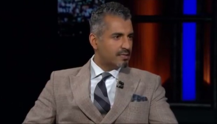Maajid Nawaz on 'Real Time With Bill Maher' in November 2013.