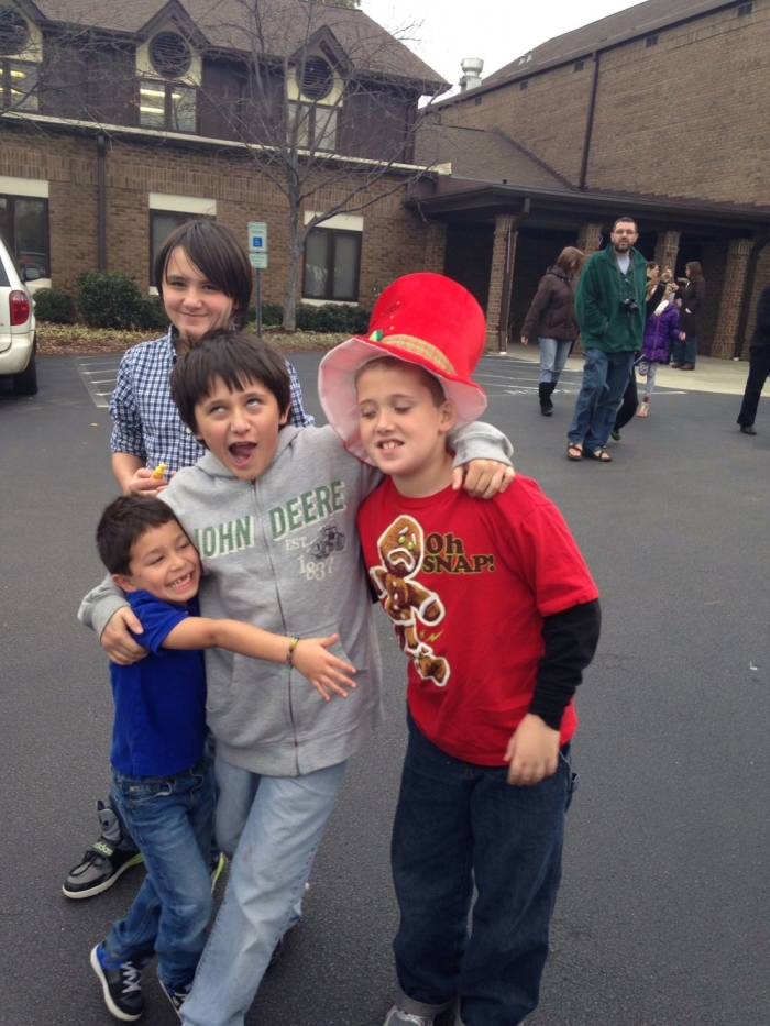 Michael Morones (in John Deere shirt) attempted suicide after being bullied for liking My Little Pony.