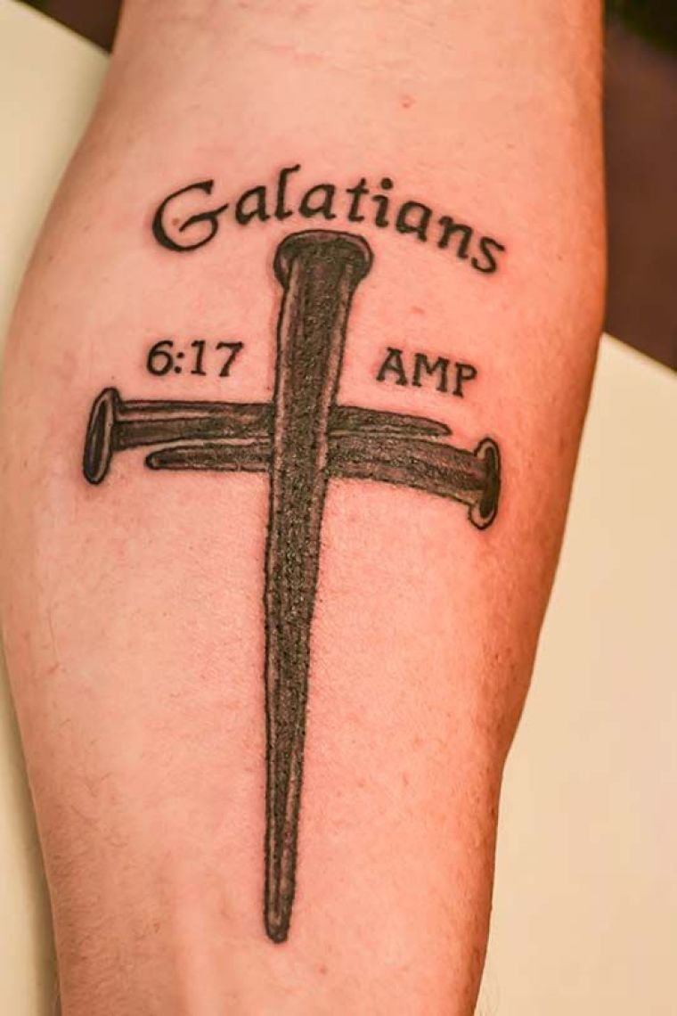 Galatians 6:17 tattoo