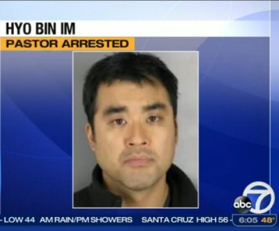 Police in San Ramon, Calif., arrested pastor Hyo Bin Im, 33, for allegedly having an unlawful sexual relationship with 17-year-old teenage runaway, on Feb. 4, 2014.