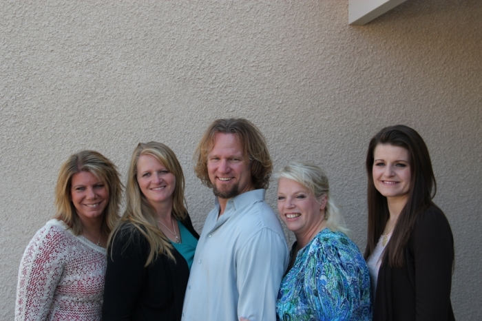 The Brown family, stars of TLC's 'Sister Wives.'