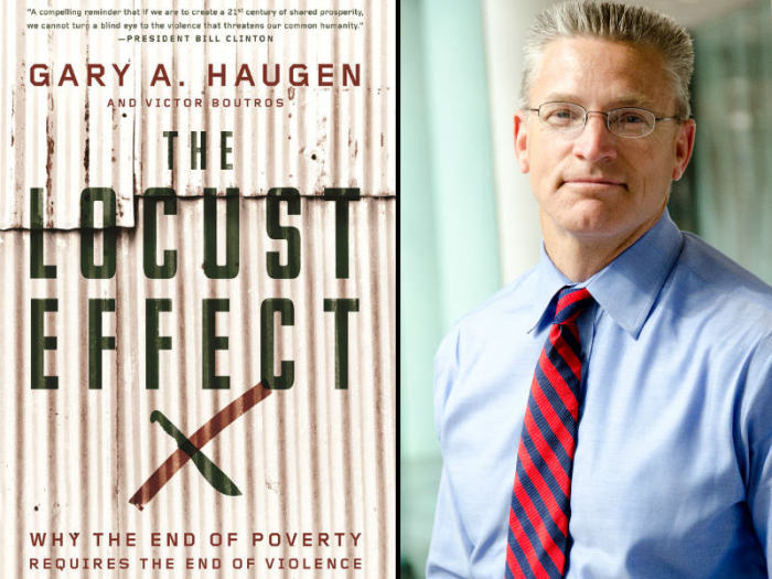 Gary Haugen, founder and CEO of human rights organization International Justice Mission, has released a new book, 'The Locust Effect: Why the End of Poverty Requires the End of Violence.'