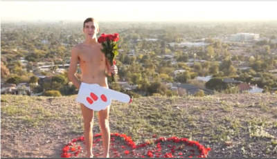 Miley Cyrus fan Matt Peterson dressed like this to ask his idol to the prom. She said no on Saturday.