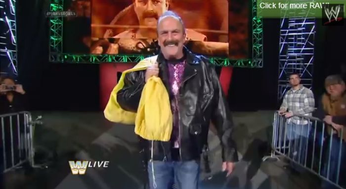 Jake 'The Snake' Roberts makes his entry on January 6, 2014.