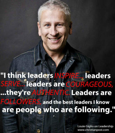Louie Giglio on Leadership.