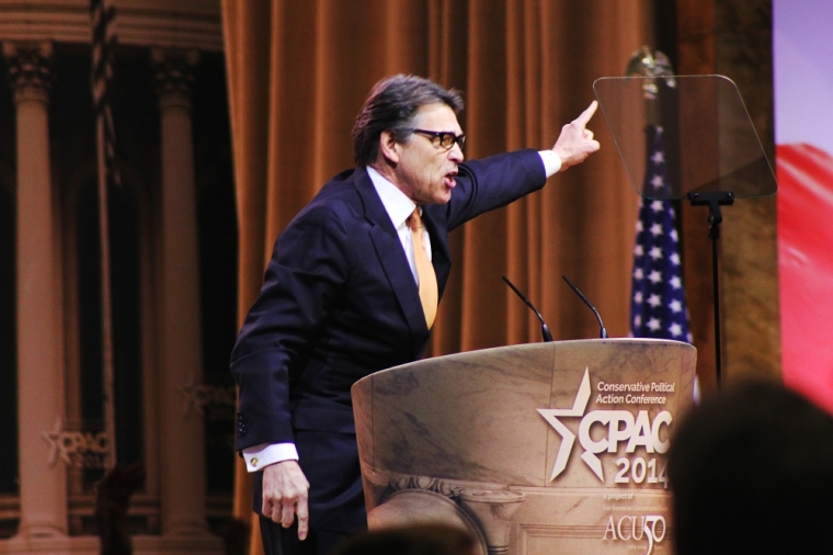 Texas Governor Rick Perry at CPAC