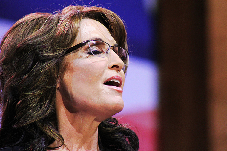 Former Alaska Governor Sarah Palin at CPAC
