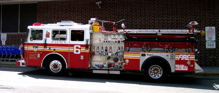 A fire engine can be seen in this file photo.