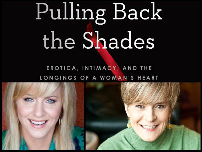 Dannah Gresh and Dr. Juli Slattery, authors of 'Pulling Back the Shades: Erotica, Intimacy, and the Longings of a Woman's Heart.'