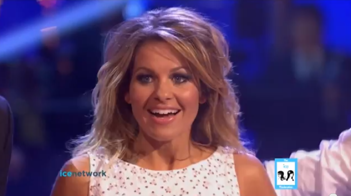 Candace Cameron Bure during her dance on 'Dancing With the Stars'