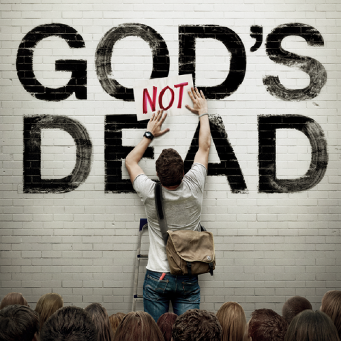 'God's Not Dead' movie poster, set for release in March 2014.