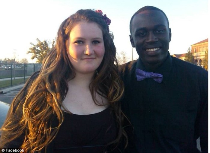 Mickayla Friend and boyfriend Mateus Moore just moments before being struck by a train.