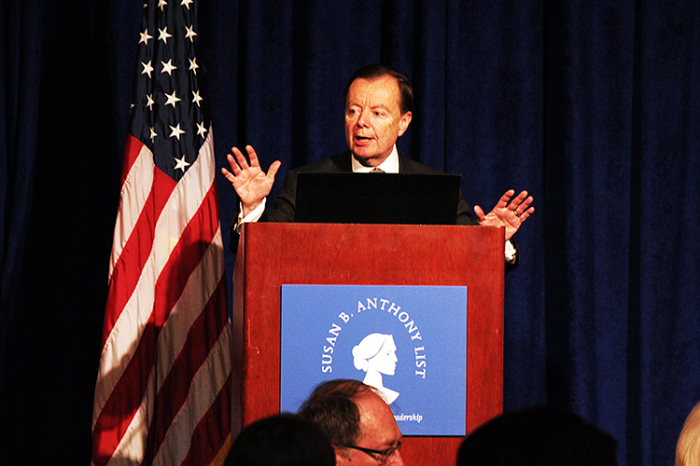 Gary Bauer, chairman of Campaign for Working Families PAC, at the Susan B. Anthony List Campaign for Life Gala and Summit, Washington, D.C., March 12, 2014.