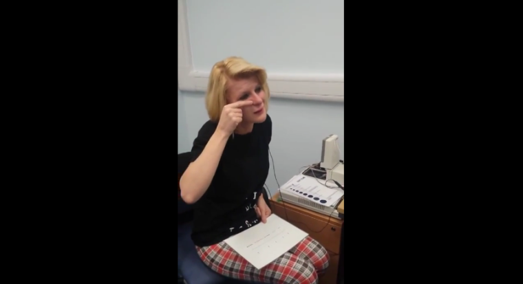 Joanne Milne 40 Was Born Deaf Watch Her Tear Jerking Reaction To Hearing For The First Time 6585