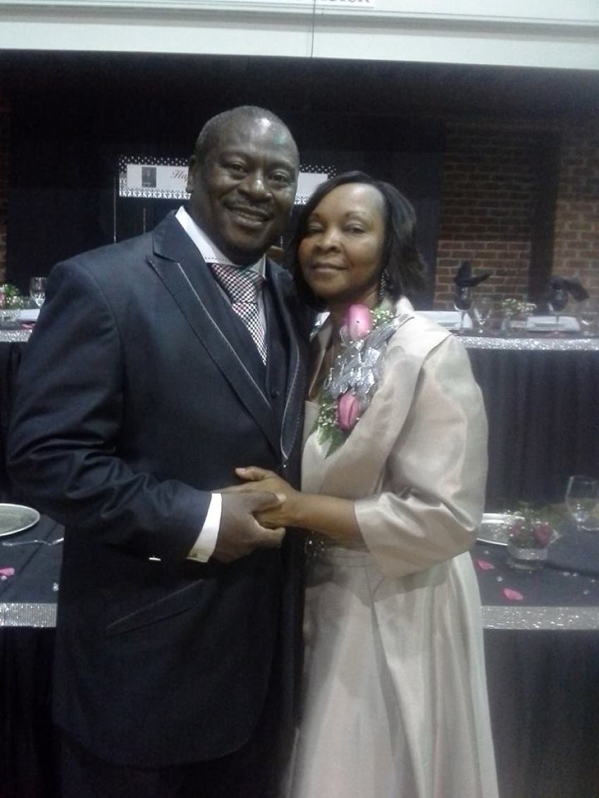 Pastor Nim Russell (l) and his wife Julia of Thankful Baptist Church in Rome, Ga.