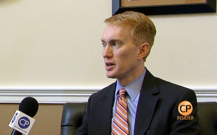 Rep. James Lankford (R-Okla.) speaking with The Christian Post, Washington, D.C., April 1, 2014.