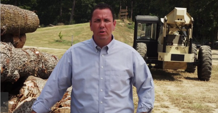 Christian GOP congressman for Louisiana's 5th district, Vance McAllister, 40, campaigns prior to becoming the political representative for the district in Congress in a special election last November.