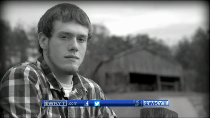 Joe Snowden, 18, lost both his parents in the last few weeks.