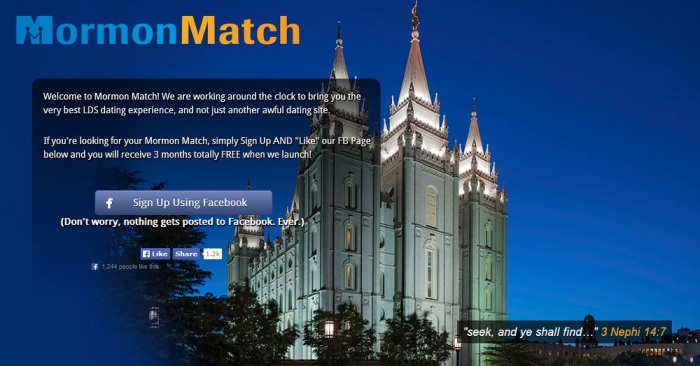 Attorneys representing the Church of Jesus Christ of Latter-day Saints are arguing that Mormon Match cannot legally use the word 'Mormon' or show pictures of the church's temple on its paraphernalia.