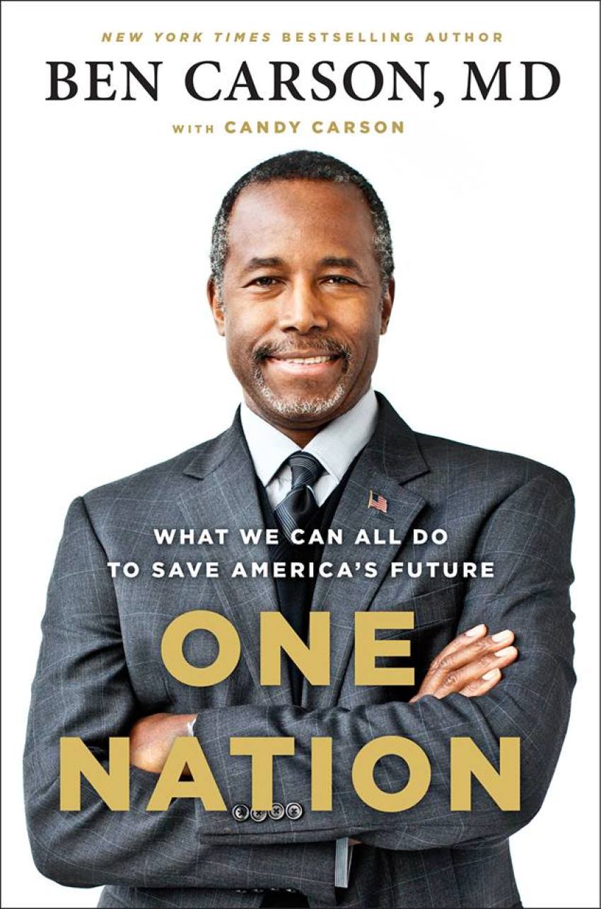 The cover of Ben Carson's upcoming book, 