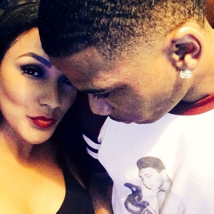 Shantel Jackson and rapper Nelly