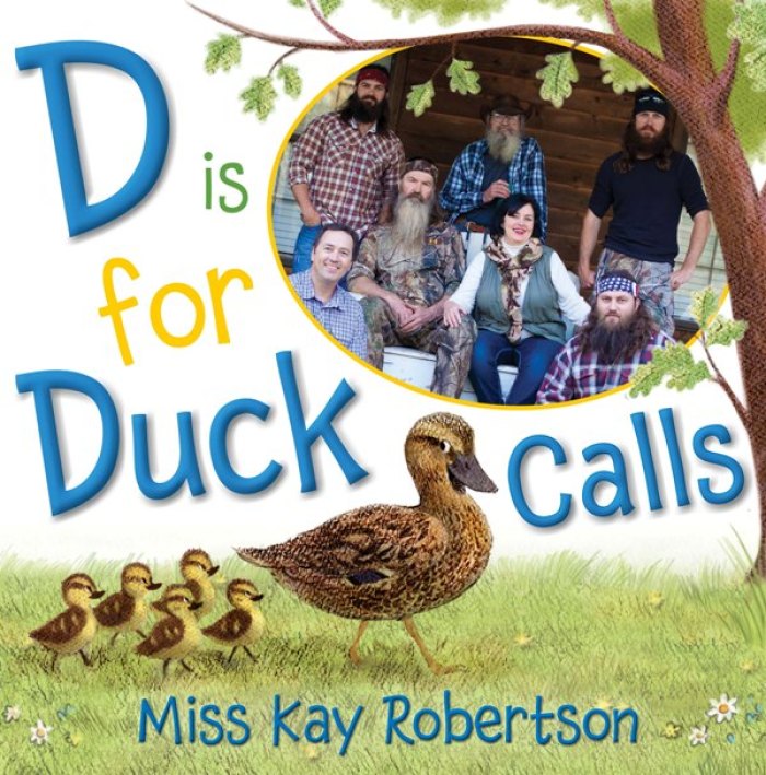 Miss Kay, the matriarch of the Robertson family featured on the popular reality TV show, 'Duck Dynasty' shares her love for books and reading in her first children's book, 'D Is for Duck Calls,' released on May 7, 2014.
