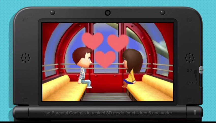 "Tomodachi Life" screencap, to be released in June 2014 in North America and Europe.