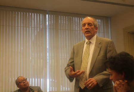 Rev. Joel A. Gibson, director of Faith Based Initiatives at the Federation of Protestant Welfare Agencies, on May 8, 2014.