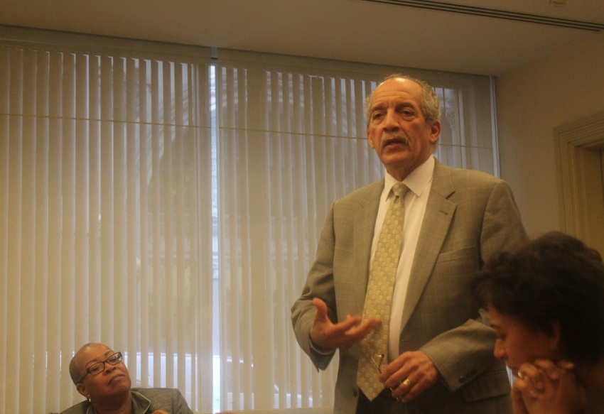 Rev. Joel A. Gibson, director of Faith Based Initiatives at the Federation of Protestant Welfare Agencies, on May 8, 2014.