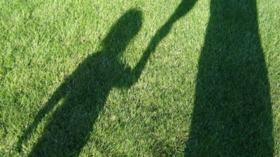 Mother and Child in Shadow