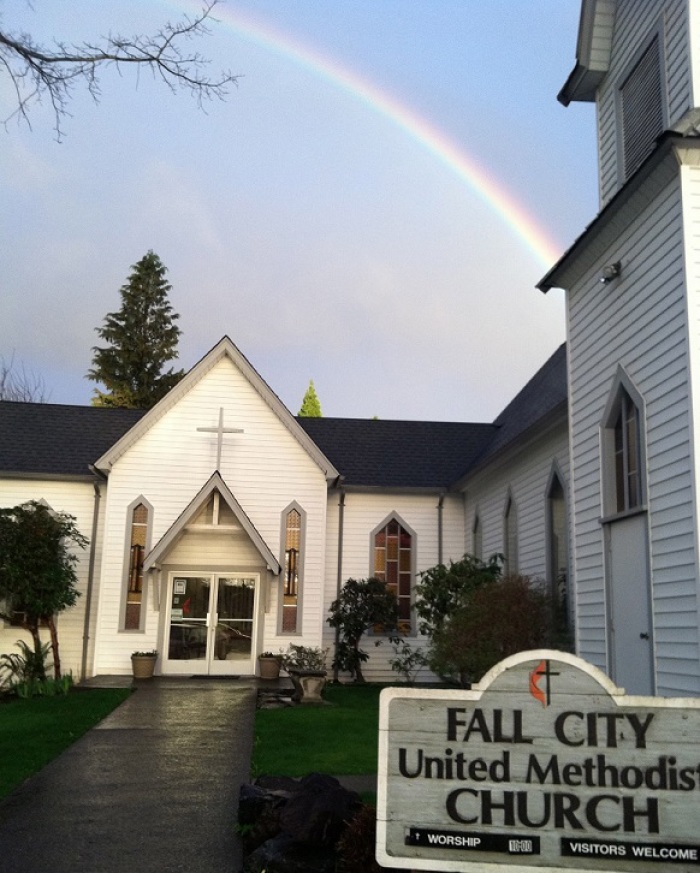 Fall City United Methodist Church of Fall City, Washington.