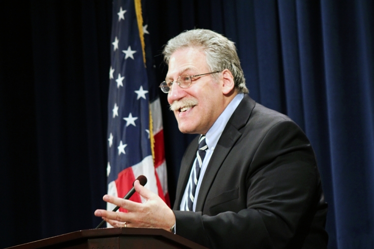 Michael Brown, Ph.D., author of 'Can You Be Gay and Christian?' speaking at the Family Research Council, Washington, D.C., May 14, 2014.