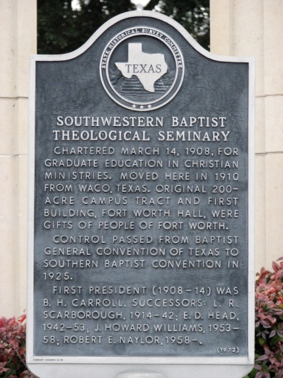 Southwestern Baptist Theological Seminary accepted its first Muslim student in 2012.