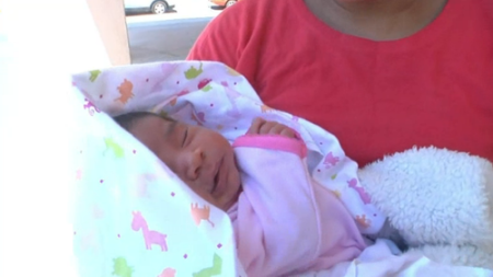 "Miracle" baby Daniela survived a bus crash unharmed along with her mother Ana Perez on Wednesday morning, May 21, 2014, on the border of California and Arizona.