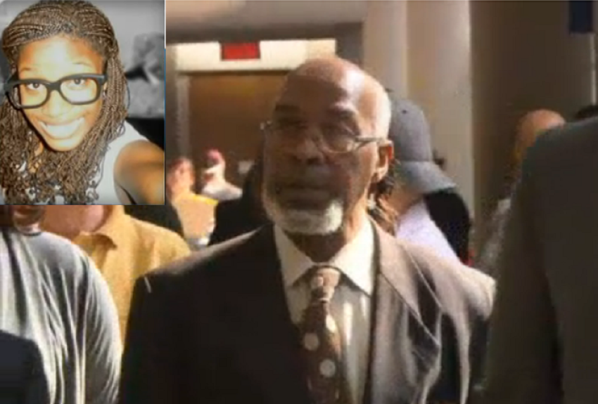 Moussa Sidime, 74, and his deceased 13-year-old daughter Noutène.