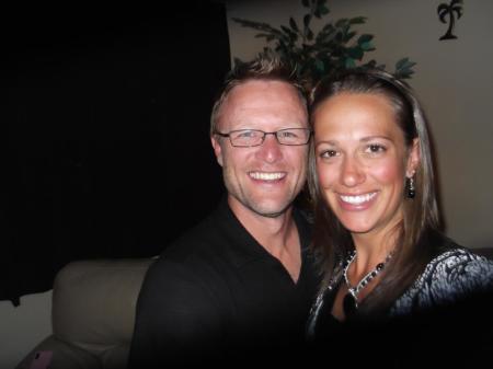 Senior pastor of Cornerstone Church in Buena Vista, Colorado, Charlie Stombaugh and his wife, Miranda Schumann, 26 in happier times.