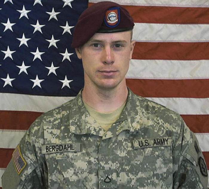 U.S. Army Sergeant Bowe Berghdal is pictured in this undated handout photo provided by the U.S. Army and received by Reuters on May 31, 2014. Bergdahl, who had been held for nearly five years by Afghan militants, was handed over to U.S. Special Operations forces in Afghanistan on May 31, 2014, in a dramatic swap for five Taliban detainees who will be handed over from Guantanamo Bay prison to Qatar.