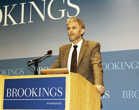 Carsten Vala, assistant professor at the Department of Political Science at Loyola University Maryland, speaking at an event in Washington, DC titled "Christianity in China: A Force for Change?" on Tuesday, June 3, 2014.