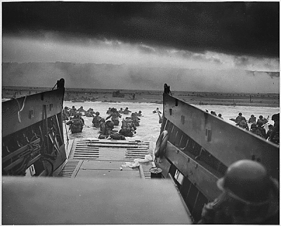 D-Day landing on June 6, 1944.