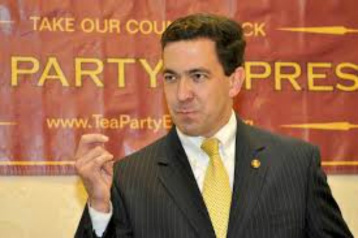 Miss. State Senator Chris McDaniel, a Tea Party favorite in his efforts to oust long-time incumbent Sen. Thad Cochran.