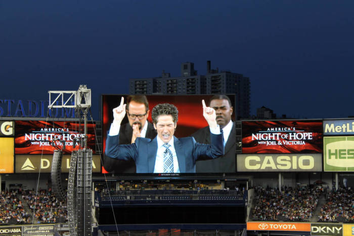 America's Night of Hope was held on Saturday, June 7, 2014, at Yankee Stadium in New York City.