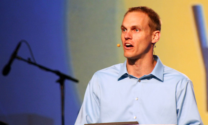 David Platt, The Church at Brook Hills in Birmingham, Ala., speaks on the opening night of 2014 SBC Pastors' Conference in Baltimore, Md., on Sunday, June 8, 2014.