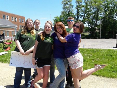 Youth members of Faith Chapel Fellowship gather for a day to serve special needs children.