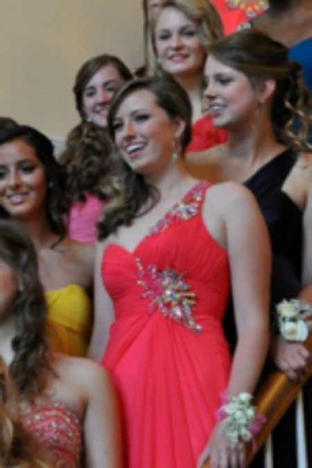 High School student Claire Nance and friends advocating for purity before marriage.