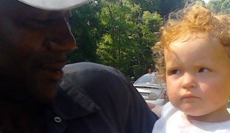 Ex-con Bryan Collins spotted a 15-month-old baby crawling along the side of Highway 72 in Georgia on July 13, 2014. He saved her life.