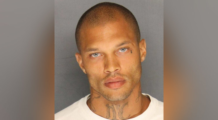 Credit : The photo that made Jeremy Meeks a viral sensation on social media.