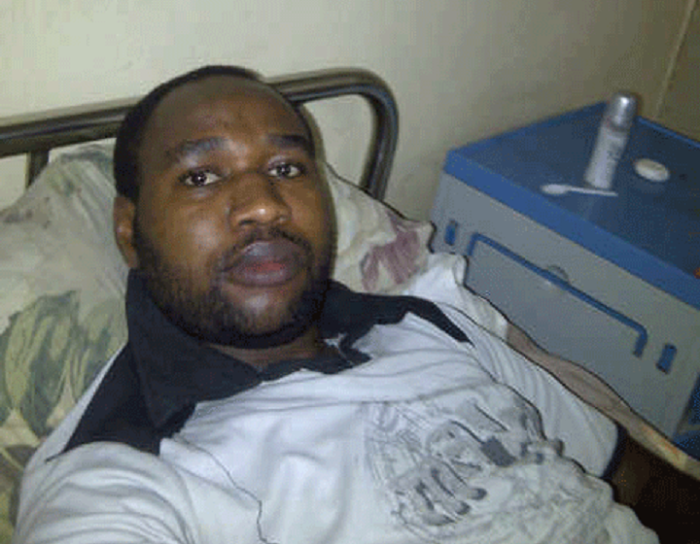 Mubarak Bala in the psychiatric ward in Nigeria.